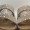 Womens BIRKENSTOCK Arizona Two Strap Sandals Taupe Rivet UK Size 4.5 EU37
