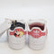 Kids adidas Superstar Led Lights Infant Trainers Black Bright Red White UK Size 4infant