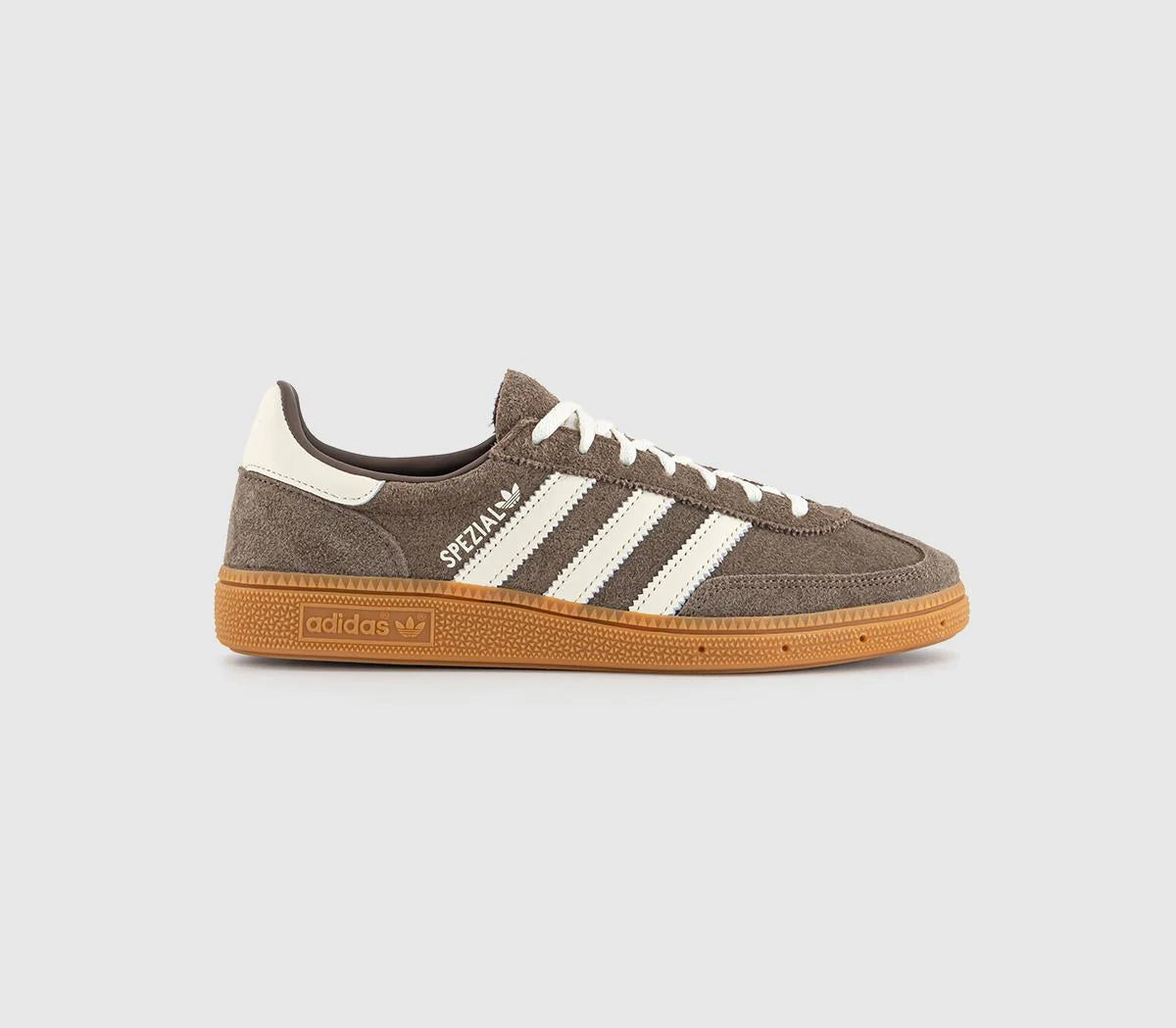 adidas Handball Spezial Trainers Earth Strata Offwhite Gum UK Size 6