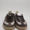 Adidas Handball Spezial Trainers White Brown Snake Skin UK Size 6