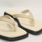 Womens Vagabond Shoemakers Izzy Toe Thong Sandals Off White Leather UK Size 4