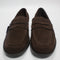 Womens OFFICE Forerro Square Toe Penny Loafers Brown Suede UK Size 5