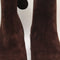 Womens OFFICE Arrow Covered Gusset Ankle Boots Brown Suede UK Size 5