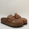 Womens BIRKENSTOCK Naples Wrapped Clogs Cognac Leather UK Size 5.5 EU39