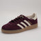 adidas Handball Spezial Trainers Maroon Cream White Gold Metallic UK Size 4.5