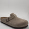 Mens BIRKENSTOCK Boston Clogs Suede Taupe UK Size 8 EU42