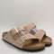 Womens BIRKENSTOCK Arizona Two Strap Sandals Light Rose UK Size 5.5 EU39