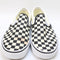 Vans Classic Slip On Black White Check Trainers UK Size 10