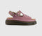 Womens Dr. Martens Dunnet Flower Sandals Dusty Rose Milled Nubuck UK Size 6
