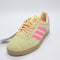 adidas Gazelle Trainers Power Yellow Lucid Pink Gum UK Size 4