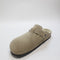 Womens BIRKENSTOCK Boston Shearling Clogs Taupe UK Size 5.5 EU39