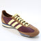 adidas SL 72 Trainers Maroon Almost Yellow Preloved Brown UK Size 5.5
