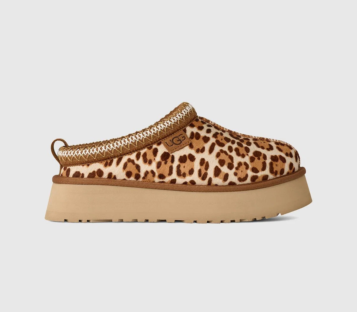 Womens UGG Tazz Plains Slippers Felicity Leopard Jasmine UK Size 6