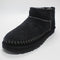 Womens UGG Classic Ultra Mini Biarritz Boots Black UK Size 6