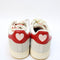 adidas Superstar Il Trainers Cream White Better Scarlet Sandy Pink UK Size 6