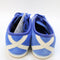 adidas Italia 70s Trainers Team Royal Blue Cream White Silver Metallic UK Size 6