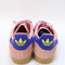 adidas Gazelle Trainers Semi Pink Spark Lucid Blue Pure Sulfur UK Size 5.5