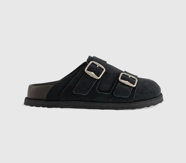Womens BIRKENSTOCK West Suede Black UK Size 5 EU38