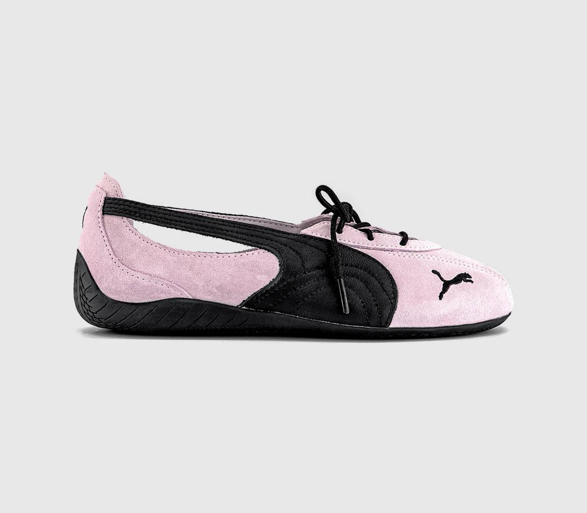 PUMA Ballet Nova Pumps Powder Pink Black UK Size 5