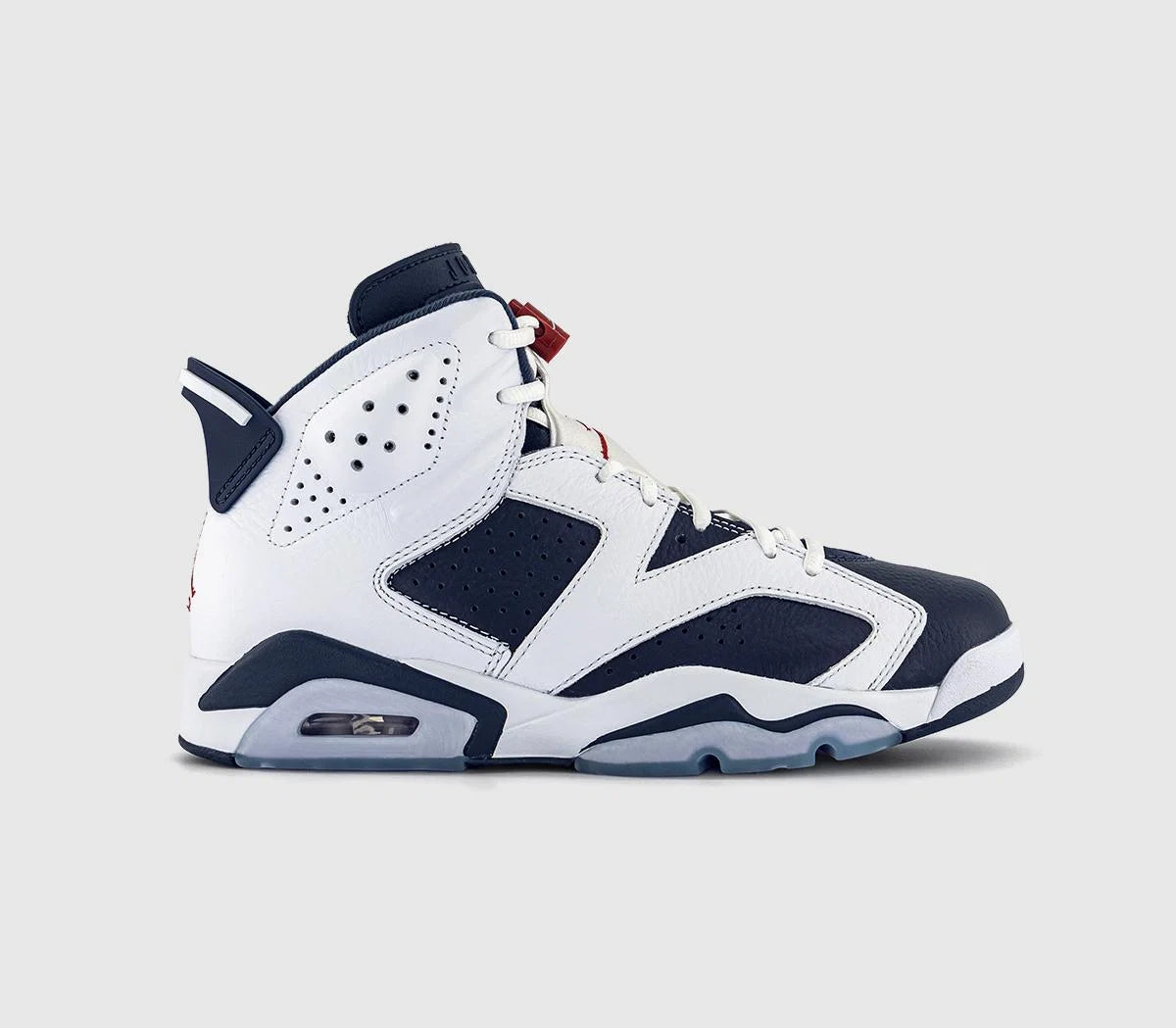 Jordan Air Jordan 6 Retro Whitevarsity Redmidnight Navy UK Size 10.5