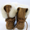 Odd sizes - Womens UGG Bailey Tie Boots Chestnut UK Sizes Right 5/Left 6