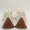 New Balance 327 Sea Salt Grey Leopard Trainers UK Size 4