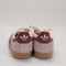 adidas Gazelle Trainers Clear Pink Noble Maroon Cream White UK Size 5
