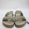 Mens BIRKENSTOCK Arizona Two Strap Sandals Suede Faded Khaki Sfb UK Size 8 EU42