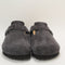 Womens BIRKENSTOCK Boston Clogs Charcoal Suede UK Size 5 EU38
