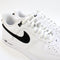 Nike Air Force 1 07 Trainers White Black Bright Crimson UK Size 9