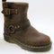 Womens Dr. Martens Anistone Harness Ankle Boots Dark Brown Crazy Horse UK Size 6