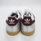 adidas Gazelle Indoor Trainers Silver Metallic Shadow Red Gum UK Size 6