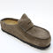 Womens BIRKENSTOCK Naples Wrapped Clogs Suede Concrete Grey R UK Size 5.5 EU39