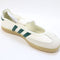 adidas Samba Jane Ballet Trainers Offwhite Collegiate Green Gold Metallic UK Size 6