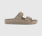 Odd sizes - Womens BIRKENSTOCK Arizona Two Strap Sandals Gray Taupe Eva UK Sizes Right 5/Left 6