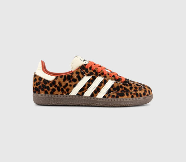 adidas Samba Og Trainers Black Preloved Red Cream White UK Size 6.5