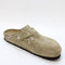 Womens BIRKENSTOCK Boston Clogs Taupe Rivet UK Size 7 EU40