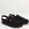 Womens BIRKENSTOCK Tokio Clogs Black Suede UK Size 5.5 EU39