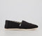 Mens TOMS Classic Alpargata Black Recycled Cotton Canvas UK Size 8