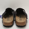 Womens BIRKENSTOCK Boston Clogs Velvet Grey UK Size 5 EU38