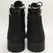 Womens Timberland Lyonsdale Boots Black Nubuck Patent UK Size 6