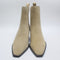 Womens OFFICE Aries Western Chelsea Ankle Boots Beige Suede UK Size 4
