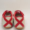 adidas Tokyo Mary Jane Trainers Cream White Red Gold Metallic UK Size 6