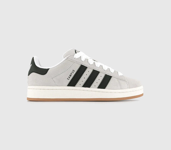adidas Campus 00's Trainers Crystal White Black Off White UK Size 3.5