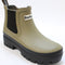Womens Barbour Halton Chelsea Welly Boots Brown Military UK Size 5