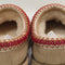 Womens UGG Tasman II Slippers Sand Dark Cherry UK Size 6