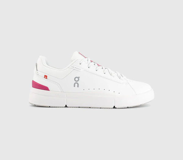 ON The Roger Advantage Trainers White Pink F UK Size 6