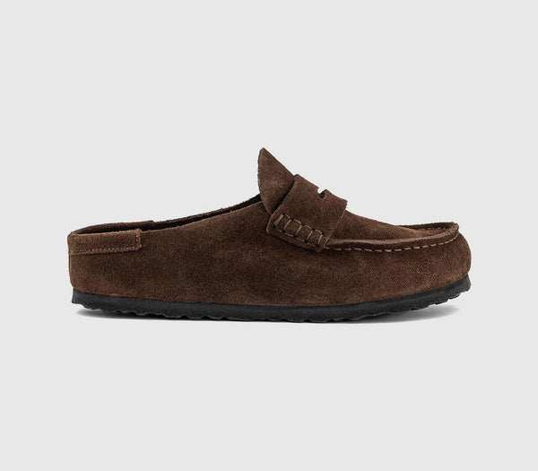 Womens BIRKENSTOCK Naples Wrapped Loafers Carafe Brown UK Size 5 EU38