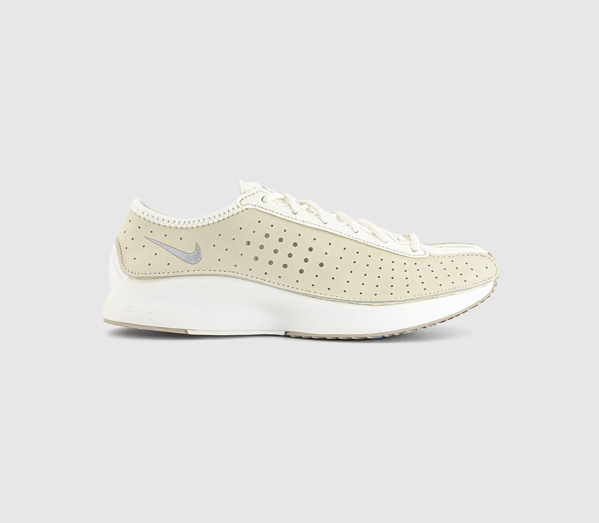 Nike Air Superfly Trainers Coconut Milk Metallic Silver Sail UK Size 4