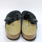 Mens BIRKENSTOCK Boston Clogs Suede Black UK Size 11.5 EU46